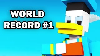 Disney Crossy Road  BEST HIGHSCORE WORLD RECORD 1 [upl. by Mehitable782]