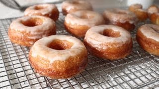 Cronuts  Part 2 Frying and Eating  Doughnut and Croissant Hybrid Recipe [upl. by Sirrom]