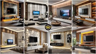 100 Stylish Modern Living Room Design Ideas 2025  TV Wall Units amp Latest Home Interior Trends [upl. by Peterus]