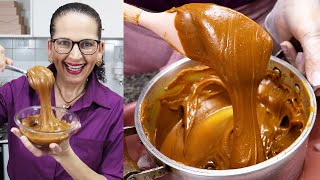 COM ESSA RECEITA VOCÊ NÃO VAI MAIS QUERER COMPRAR DOCE DE LEITE SÓ 3 INGREDIENTES Isamara Amâncio [upl. by Notna]