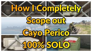 How I Completely Scope Out Cayo Perico  GTA Online [upl. by Schweitzer859]