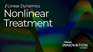 Understanding Role of Contact and Nonlinearities in Linear Dynamics in Ansys Mechanical — Lesson 4 [upl. by Nonnek708]