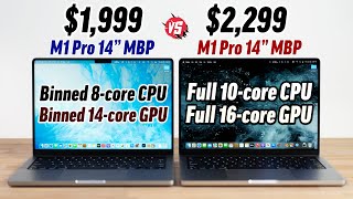 Base vs Full 14quot M1 Pro MacBook Pro  Worth 300 MORE 🤔 [upl. by Wendin]