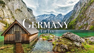 Top 10 Places To Visit In Germany  4K Travel Guide [upl. by Pesvoh]