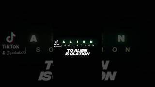 Alien Isolation Mobile  Scary Moments shorts [upl. by Rasec]