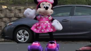 Best Friend Caillou Doc McStuffins and Super RollerSkating Minnie Mouse TRIPLE DESTRUCTION [upl. by Storfer343]