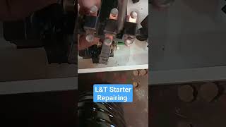 LampT Starter Repairing Work3 PHASE MOTOR STARTER WIRING CONNECTIONstarter [upl. by Enirol]