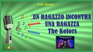 Un ragazzo incontra una ragazza  The Kolors  Karaoke REMIX SISTO RAVE PROJECT  Kodana Karaoke [upl. by Nivlac]