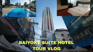 Baiyoke Suite Hotel Pratunam Bangkok Thailand Hotel Tour Checking In Vlog Bangkok Thailand🇹🇭 [upl. by Thorma]