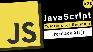 JavaScript Basics  replaceAll [upl. by Cindi390]