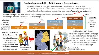 BIP Entstehungs Verwendungs und Verteilungsrechnung [upl. by Shedd]