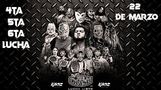 Crash lucha libre 4ta 5ta 6ta Lucha [upl. by Nitsej]