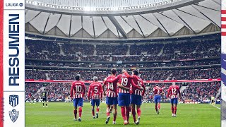 Resumen del Atlético de Madrid 21 Almería [upl. by Lacy]