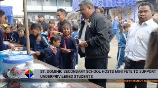 ST DOMINIC SECONDARY SCHOOL HOSTS MINI FETE TO SUPPORT UNDERPRIVILEGED STUDENTS [upl. by Sitoiyanap]