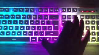 RedThunder K10 Wireless Gaming Keyboard Review amp Test  Top Gaming Keyboard Shorts [upl. by Nnodnarb]