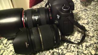 مقارنه بين كانون 5D III و نيكون D800  نيكون او كانون [upl. by Airrehs]