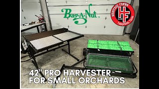 42quot Pro Harvester Baganut Equipment for small pecan orchards [upl. by Ykvir613]