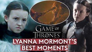 Lyanna Mormont aka Bella Ramseys most iconic moments and badass scenes in Game of Thrones [upl. by Nyliac686]