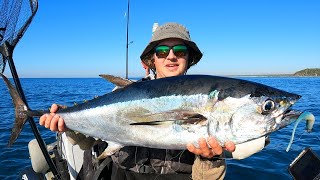 Kayak Fishing For Bluefin Tuna [upl. by Asilad61]