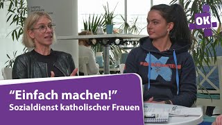 quotEinfach machenquot  Jennifer trifft quotSozialdienst katholischer Frauenquot [upl. by Aicilec]