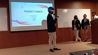 Product Launch Presentation by BCA students [upl. by Chu]