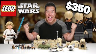 LEGO MOS EISLEY CANTINA LEGO Star Wars Set 75290 Speed Build amp Review [upl. by Eilema413]