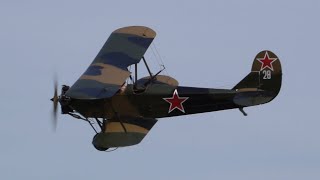 PO2 and Lysander at Old Warden 29th June 2024 [upl. by Linson512]