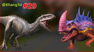 Chase dinosaurs of jurassic world in real life compilation 29 khang3d [upl. by Skippie]