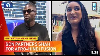 Channels TV  Birth of a new music genre by Nigerian artist GCN amp British Indian singer Hemina Shah [upl. by Najed]