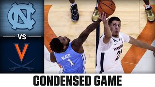 North Carolina vs Virginia Condensed Game  202223 ACC Men’s Basketball [upl. by Adamsen851]