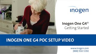 Inogen One G4 Getting Started  Inogen One G4 POC Setup Video [upl. by Aiekam]