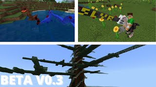 Orespawn Addon BETA V03  MCPEBedrock [upl. by Hui405]