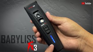 BABYLISS FX3 CLIPPER UNBOXING amp REVIEW [upl. by Anaiad]