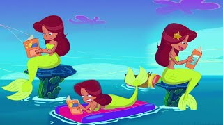 हिंदी Zig amp Sharko 😵 बहुत सारे मरीना 😵 Hindi Cartoons for Kids [upl. by Ardnael]