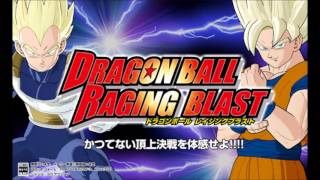 Progression DRAGON BALL RAGING BLAST INTRO SONG [upl. by Ahseryt892]