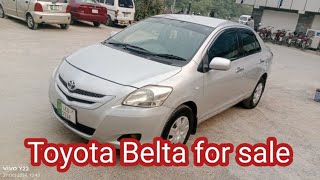 Toyota Belta 200711 for sale crown tv channel  Kalyam motors Pakistan [upl. by Vasily]