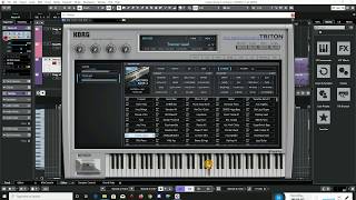 KORG TRITON VST  KORG COLLECTION  FINALLY RELEASED  Korg triton vst free download  synth vst [upl. by Laemaj]