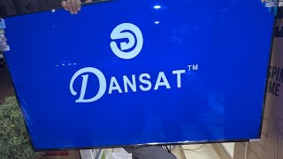 Dansat 58in LCD unboxing Smart TV UHD 4K HDR LED with Netflix Youtube [upl. by Llevol614]