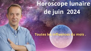 Horoscope lunaire juin 2024 [upl. by Retluoc]