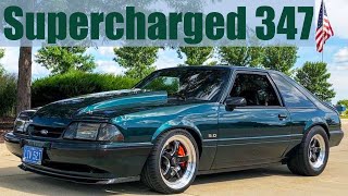 347 Supercharged Foxbody Mustang [upl. by Tnecniv]