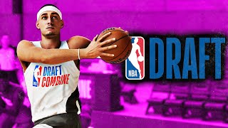 NBA COMBINE amp NBA DRAFT NBA 2K22 MyCAREER EP7 [upl. by Nema]