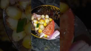 Corn chatpata recipe  Corn chaat for weight loss trending shorts [upl. by Inavoj]