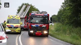 Emmeloord  Vrouw overleden bij ernstig ongeval Nagelerweg [upl. by Hteboj]