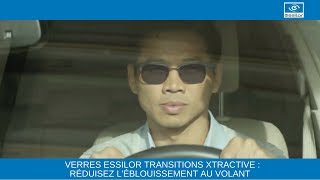 Verres Essilor Transitions XTRActive  réduisez léblouissement au volant [upl. by Annohs234]