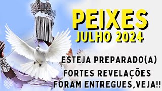 PEIXES Julho 2024 ♓ VOCÊ NÃO VAI ACREDITAR😱 TE CONTO TUDO FORTES REVELAÇÕES🎭🚨 PENSAM QUE TE ENGANAM [upl. by Damick]