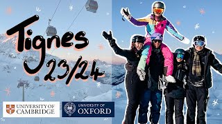 Skiing Vlog TIGNES  Oxbridge Uni Ski Trip [upl. by Flanagan]