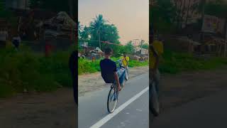 Wheelie ki kore korbo stoppie ki kore korbo 🤯😱 short shorts shorts reactionvideo [upl. by Salas278]