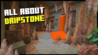 How to find DRIPSTONE in Minecraft Full Dripstone Guide  117 Caves and Cliffs Update [upl. by Fowkes840]