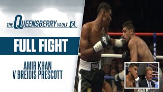 AMIR KHAN v BREIDIS PRESCOTT  SHOCK ONE ROUND KO amp IMMEDIATE INTERVIEW  THE QUEENSBERRY VAULT [upl. by Ava865]