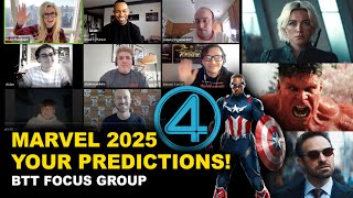 Marvel 2025 REACTION amp BREAKDOWN  Thunderbolts Fantastic Four Daredevil Born Again [upl. by Ynalem]